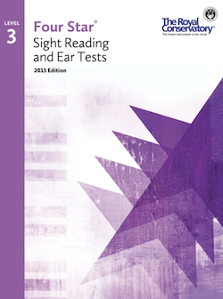 RCM piano sight reading and ear tests book
